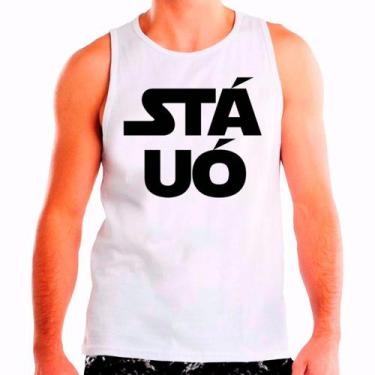 Imagem de Regata Masculina Branca Star Wars 09 - DESIGN CAMISETAS, Branco, P