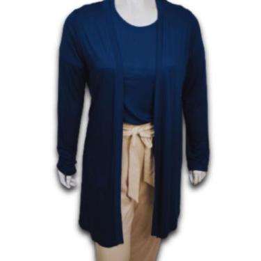 Imagem de Conjunto Feminino Twin Set Feel Soft Tecido de Malha Plus Size - AMOPL