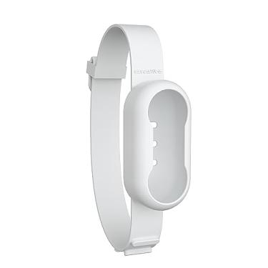 Imagem de Hooshion Pulseira de silicone para Insta360 GO 3, capa protetora de silicone impermeável para acessório de câmera Insta360 GO 3 (branca)