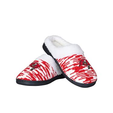 Imagem de Tampa Bay Buccaneers Sherpa forrado Colorblend Cup Sole - Feminino Extra Grande