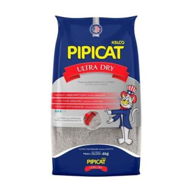 Imagem de Areia Pipicat Ultra Dry para Gatos - 4kg