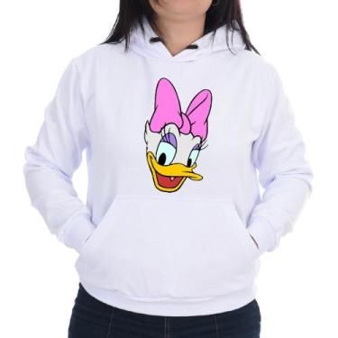 Imagem de Blusa Moletom Flanelado Feminino Margarida Patolino - Elite, Branco, G