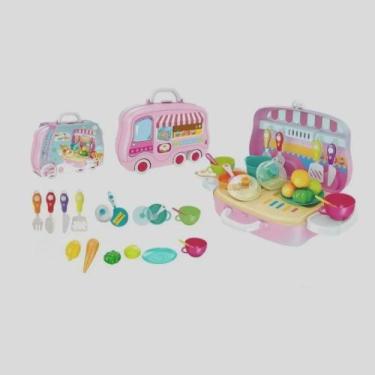 Imagem de Brinquedo Maleta Com Rodinhas Chefe De Cozinha Happy Chef. - toys king