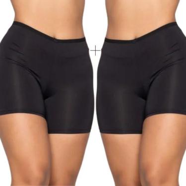 Imagem de Kit 2 Shorts Bermuda Anagua Segunda Pele P/ Usar C/ Roupas - Beleza Fe