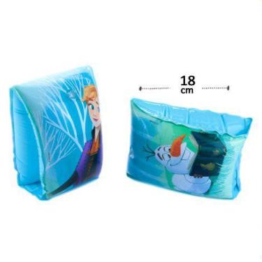 Imagem de Boia de Braço Inflavel 18x14cm Frozen Disney - ETILUX 
