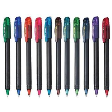 Imagem de Caneta Energel Makkuro da Pentel/ WX Gift, Vermelho