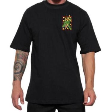 Imagem de Camiseta Overside Premium Streetwear 100% Algodão Anime - Shenlong Dra