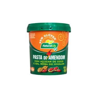 Imagem de Pasta de amendoim açucar de coco e sal himal. s/ gluten 450g - kodilar