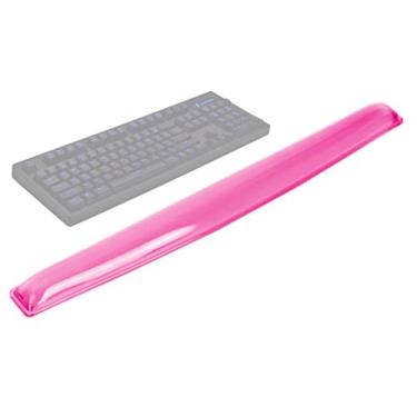 Imagem de ABRONDA Almofada para descanso de pulso com teclado em gel – descanso de pulso para teclado de gel | apoio de pulso para escritório, jogos, computador, laptop, ergonômico, confortável, alívio da dor - rosa