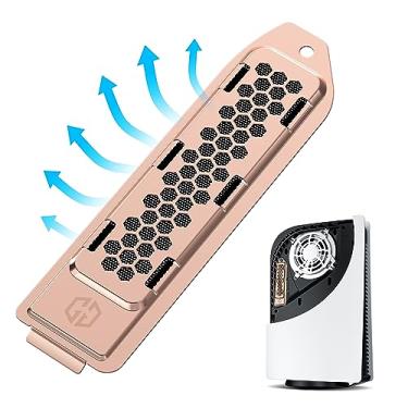 Imagem de GRAUGEAR Capa de dissipação de calor de metal para PS5 M.2 SSD Slot de expansão | Adequado para todos os SSD NVMe Playstation 5 com dissipador de calor | Novo orifício celular oco respirável | À prova de resfriamento e poeira | G-PS5M2-COVER-G