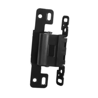 Imagem de Bothyi Dobradiça de porta sem costura de aço inoxidável, ferragens para casa, invisível, fácil de instalar, dobradiças de porta dobráveis para cozinha, Preto