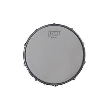 Imagem de Caixa Bateria Phx Music 14X8 Madeira Cromado Pele Cristal