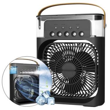 Imagem de Ventilador Resfriamento Gelado, 7 Cores de Luz LED e Silencioso Para S