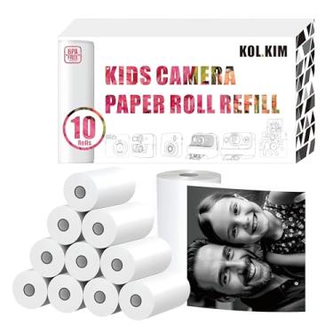 Imagem de Refil de rolo de papel para câmera infantil Dylanto compatível com câmera infantil Dylanto com impressão instantânea de papel térmico para câmera digital instantânea Esoxoffore Diy para crianças, 550