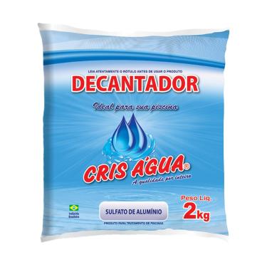 Imagem de CRIS AGUA Sulfato de Alumínio 2kg - Pó - Químico para Tratamento de Água - Jardim