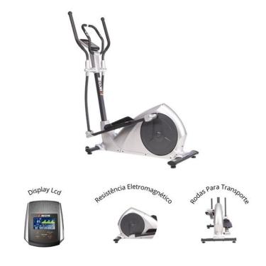 Imagem de Elíptico Kikos 9200 Eletromagnético Display Lcd 5 Funções Bivolt