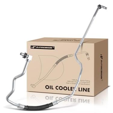 Imagem de A-Premium Substituição da linha do refrigerador de óleo para Chevrolet GMC Silverado 2500 350 GMC Sierra 2500 3500 2017-2019, tomada