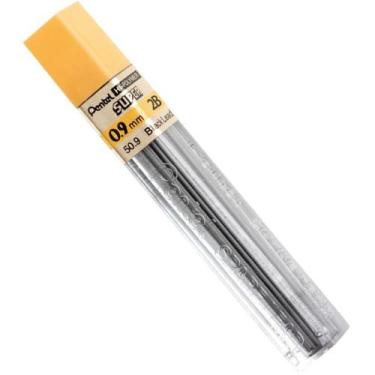 Imagem de Grafite 0.9mm 2b Hi Polymer Super 12tbx12min - Pentel