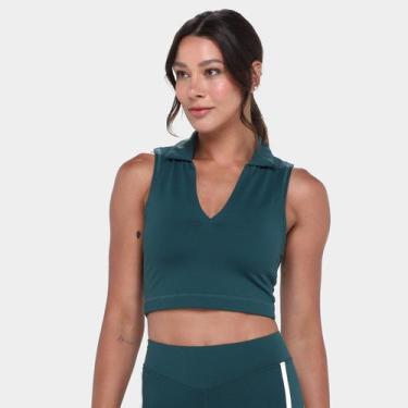 Imagem de Top Fila Tennis Basic Feminino, Verde, GG