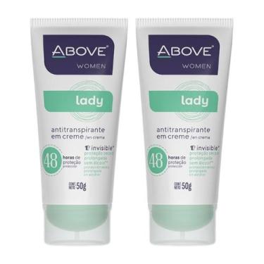Imagem de Kit 2 und Desodorante Above Bisnaga Lady 50g