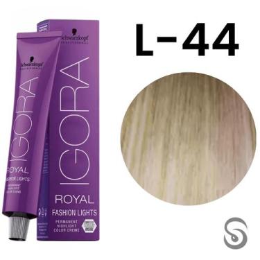Imagem de Schwarzkopf Igora Fashion Lights L-44 Bege Extra 60ml, UNICA
