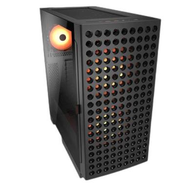 Imagem de Gabinete Gamer, Modelo Air Face Eco Rgb Black - Cougar