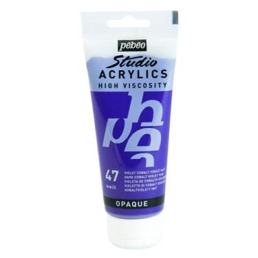 Imagem de Tinta Acrílica Pébéo 100ml 47 Cobalt Violet