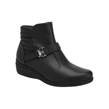 Imagem de Bota Piccadilly Maxi Cano Curto Anabela Preta 117106 (Preto, BR, Adulto, Numérico, 36)