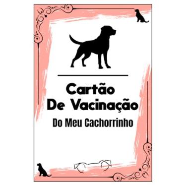 Imagem de Caderneta Cartão de Vacinação para Cachorro Personalizado, Modelo Compacto, Controle de Banho e Cuidados, Multicolorido (Vermelho)
