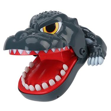 Imagem de Jogo de Mordida de Tubarão, Novidade Dinossauros Bit Moubing Game Truque Truque Brinquedo Brinquedo Crocodilo Jogo Dedo Bite Dedão Gracinha Crocodilo Mordem Dedos
