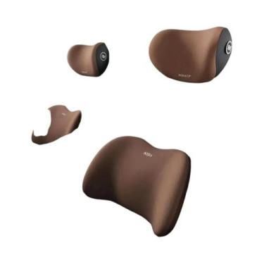 Imagem de Travesseiro De Pescoço De Carro De Espuma De Memória Ajustável Para Di