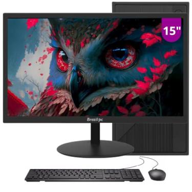 Imagem de Computador Completo Intel Core I3 4gb Hd 500gb com Monitor 15'' Windows 10 Trial - BESTBOY