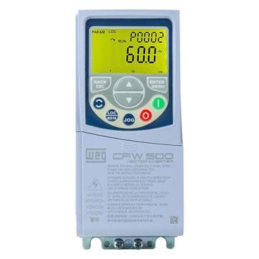 Imagem de Inversor 3CV 380V 6,1A de Frequência Weg CFW500 Trifásico Módulo Plug-