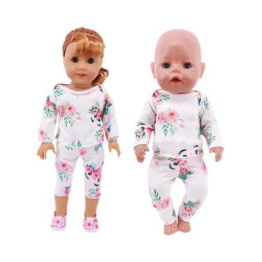 Imagem de Roupas De Boneca Fofa Vestido Uniforme Para Boneca De 43cm 18 Polegada