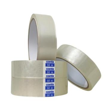 Imagem de KIT 10 FITA DUREX GRANDE LARGO 24mmX50M - RB2