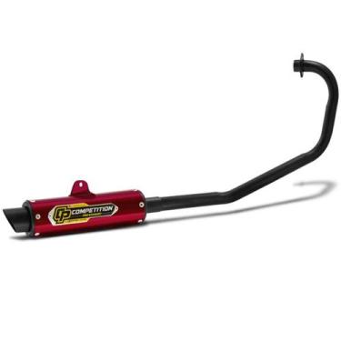 Imagem de Escapamento Pro Tork Competition Curva Preta Moto Honda Fan 160 Start 