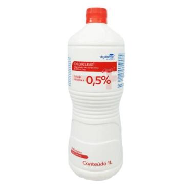 Imagem de Chlorclear Solução Alcoólica 0,5% Clorexidina 1L Vic Pharma
