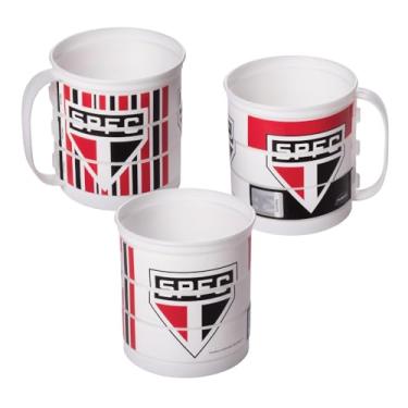 Imagem de Caneca Divertida São Paulo Kids 360 Ml Plasútil