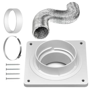 Imagem de Kit de Ventilação para Ar Condicionado Portátil - Kit De Exaustor Para Ar Condicionado Portátil,Anel De Vedação Ajustável Para Resfriamento Em Casa Quarto