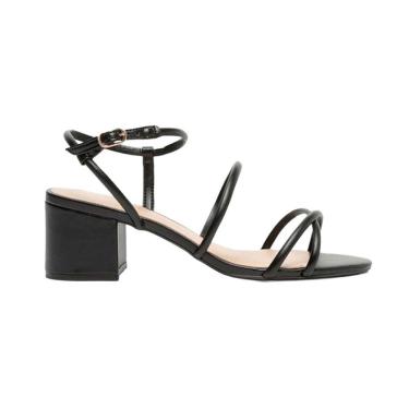 Imagem de Sandália Arezzo Salto Médio Bloco Panacota