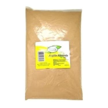 Imagem de Argila Amarela 20Kg Pura Ervas E Raízes