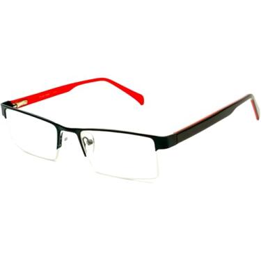 Imagem de Armação de Óculos Retangular LA011 (Retangular, C1)