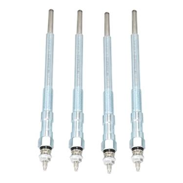 Imagem de Galloparts 4 peças de vela incandescente 1J700-65512 1J705-65510 7000734 compatível com minicarregadeiras Bobcat S160 S185 S205 S550 S570 S590 T180 T190 compatível com Kubota V220 607 V Motor 2607-DI