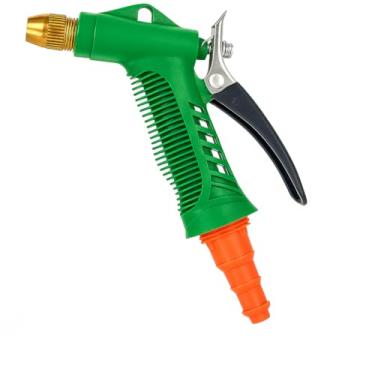 Imagem de Esguicho de Água Jardim com Bico Metálico Regulável – Alta Pressão, Gatilho Resistente e Conexão para Mangueira