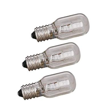 Imagem de Othmro Lâmpadas sobre fogão substituição de eletrodomésticos 15W incandescente para geladeira, exaustor E14 Warmwhite 2700K pacote com 3