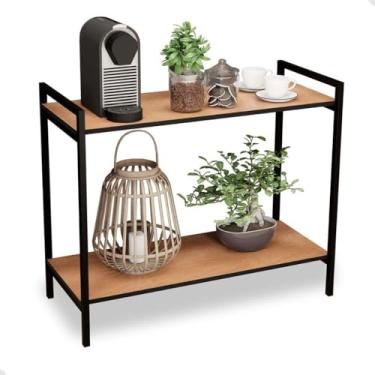 Imagem de Aparador Buffet Industrial Para Sala Recepção Cantinho Do Café Balcão Retro(Freijo)