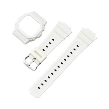 Imagem de Pulseira De Resina De Borracha Unissex Para Relógio Casio G-Shock DW-5