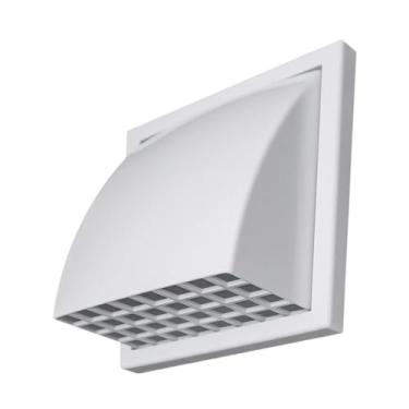 Imagem de Baoblaze Exaustor, grelha de ventilação, tampa de ventilação de parede portátil, tampa de exaustão para sistemas de ventilação de garagem doméstica externa, 150mm