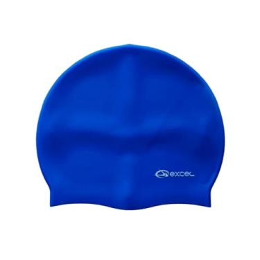 Imagem de Touca de Natação SC-01 Fun Dive, Silicone Premium, 22x19cm, Ajuste Universal, Design Ergonômico, Unissex (Azul)