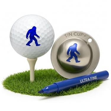Imagem de Tin Cup Sasquatch Bola de Golfe Personalizada Alinhamento Ferramenta